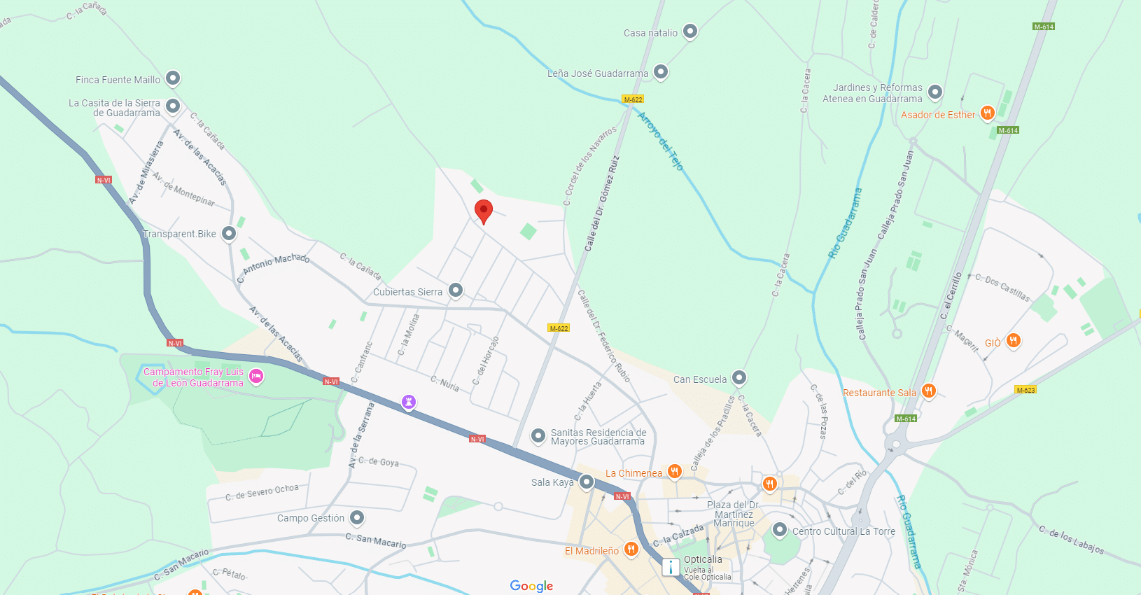 mapa de la ubicación de combetán sl